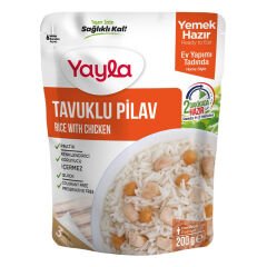 Yemek Hazır Pilav Tavuklu 200 Gr