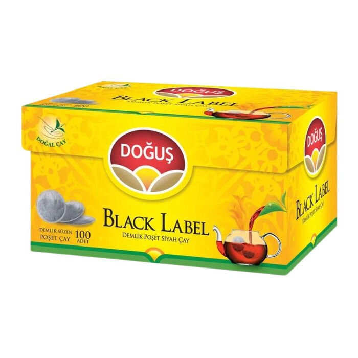 Çay Black Label Demlik Poşet 100'lü