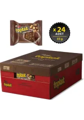 Eti Topkek Fındıklı Kakaolu Kek 35 g x 24 Adet